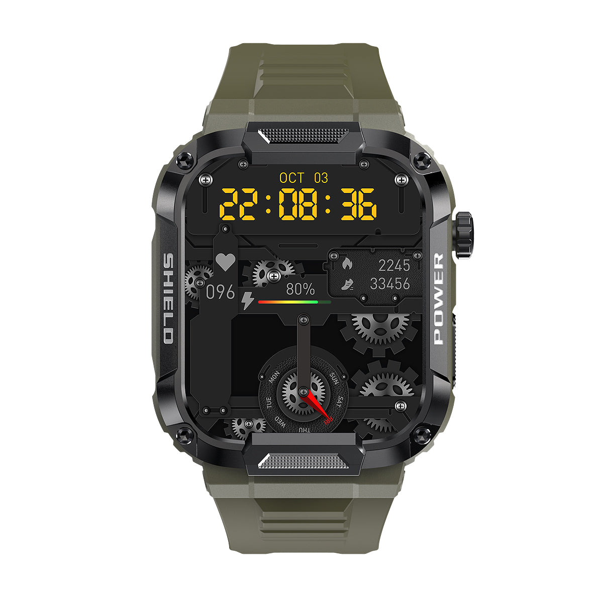 Smart bracelet MK66 Bluetooth call IP69 health monitoring super long endurance sleep monitoring sports watch - V.I.P Digital Presence