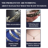 Jewelry Cleaner, Gold And Silver Jewelry Watches Diamond Ring Jewelry Decontamination Anti-Oxidation Cleaner - V.I.P Digital Presence