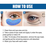 Collagen Eye Mask Removes Fine Lines And Dark Circles Hydrating And Firming Lift Crystal Eye Mask - V.I.P Digital Presence