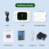 New Intermediate Frequency Digital Meridian Massager Dual Output Meridian Physiotherapy Instrument Multi-Functional Electronic Pulse Massager - V.I.P Digital Presence