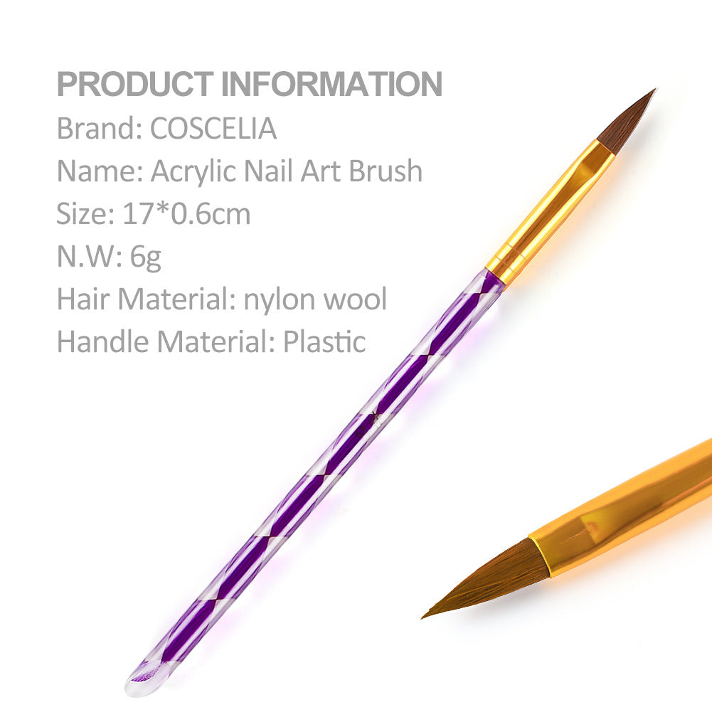COSCELIA Crystal Powder 30ml Crystal Liquid Set Carved Extended Nail Art Beginner Crystal Nail Set - V.I.P Digital Presence