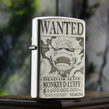 ZORRO Zorro Yellow Cartoon Wanted Brass Kerosene Lighter - V.I.P Digital Presence