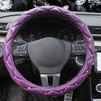 Leather Steering Wheel Covers Crystal Studded Rhinestone Car Steering-Wheel Cover Cases Pink Car Interior Accessories For Girls - V.I.P Digital Presence