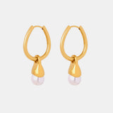Titanium Steel Huggie Earrings - V.I.P Digital Presence
