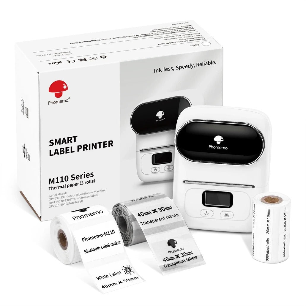 Phomemo price tag printer, home clothing tag thermal printer, handheld barcode printer - V.I.P Digital Presence