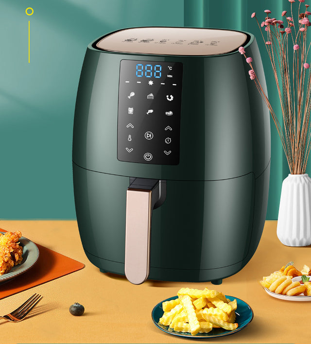 Household Appliances Smart Touch Automatic Power Off Touch Large Capacity Air Fryer Visual Air Fryer 5.5L - V.I.P Digital Presence