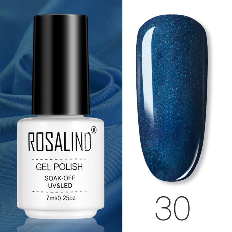 ROSALIND Gel Polish Set Manicure for Nails Semi Permanent Vernis top coat UV LED Gel Varnish Soak Off Nail Art Gel Nail Polish - V.I.P Digital Presence
