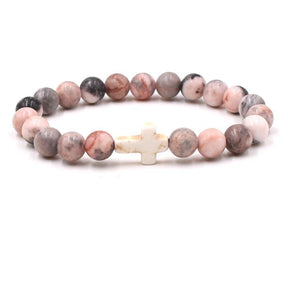 Fashion bead jewelry cross bracelet - V.I.P Digital Presence