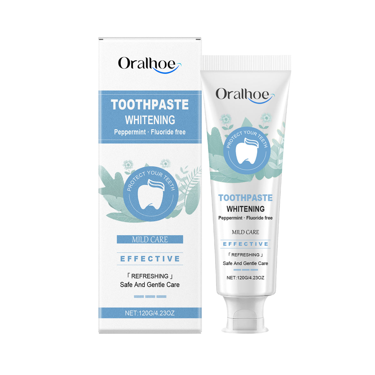 Mint Toothpaste Gently Cleans Tooth Stains Yellow Shine Teeth Daily Oral Care - V.I.P Digital Presence