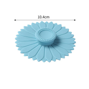 Silicone water cup lid sealing creative tea cup lid Mark cup glass ceramic cup dustproof - V.I.P Digital Presence