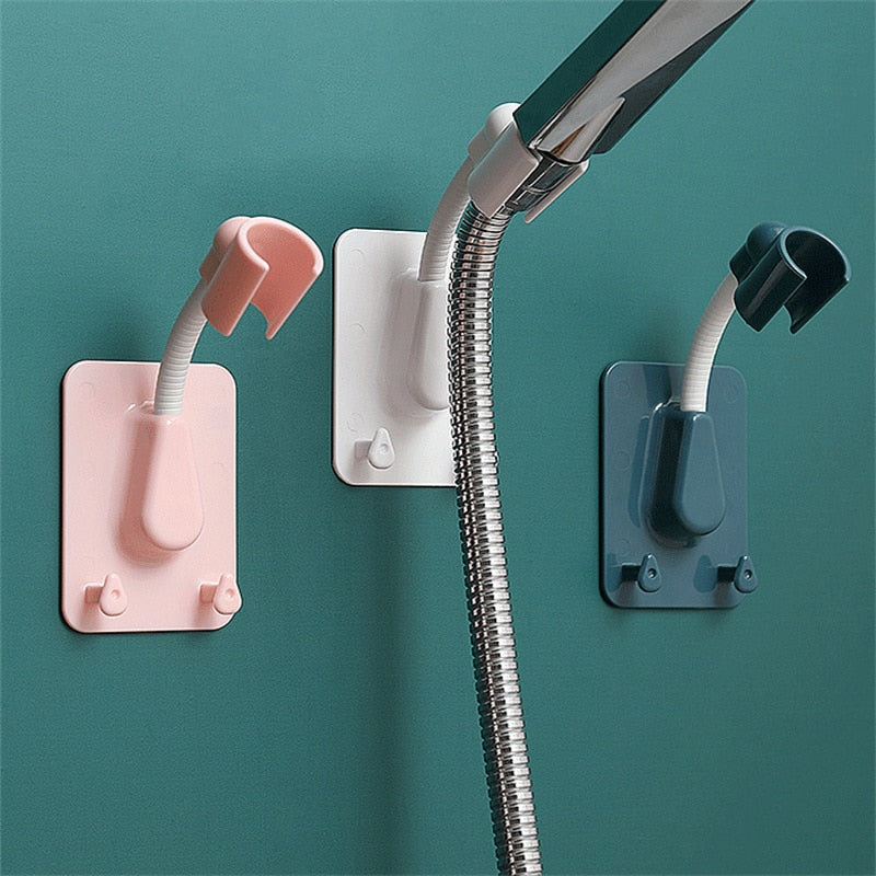 Universal Shower Bracket Fixed Seat Shower Head Nozzle Suction Cup Shower Accessories Punch-Free Home Bathroom Base - V.I.P Digital Presence