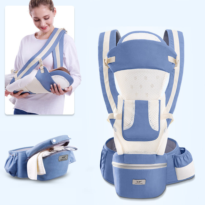 Portabebés ergonómico de 0 a 48 meses, 3 en 1, con asiento frontal, tipo canguro