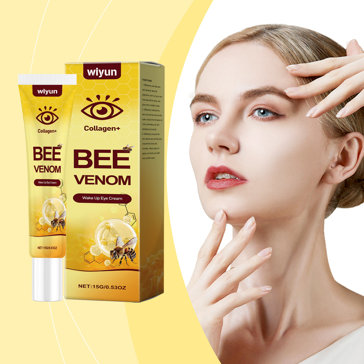 Firming Eye Cream Moisturizes The Skin Around The Eyes And Hydrates And Hydrates The Skin Firming And Moisturizing Eye Cream