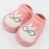 Spring And Autumn New Baby Shoes And Socks Soft Bottom Cartoon Children's Floor Toddler Socks Non-Slip Leather Bottom Cotton Socks Baby Socks - V.I.P Digital Presence