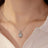 2 Carat Moissanite 925 Sterling Silver Pendant Necklace - V.I.P Digital Presence