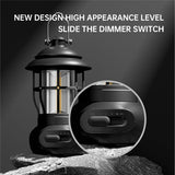 Camping Ligjt Outdoor  Ambience Lighting Camping Light Vintage Horse Light Gift USB Charging Tent Camp Lamp - V.I.P Digital Presence