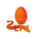 Dragon Egg 3D Printing Crystal Dragon Gem Dragon Egg Divine Dragon Storage Set Craft Gift Decoration Creative Toy Trendy Play