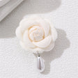 Flower pearl brooch female fashion camellia wedding dress decoration female jewelry - V.I.P Digital Presence