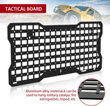 JK&JL Tailgate Tactical Panel for Wrangler Tailgate Tool Kit/JL Organizer Racks Compatible with Jeep Wrangler 2007-2022 JK JKU & - V.I.P Digital Presence