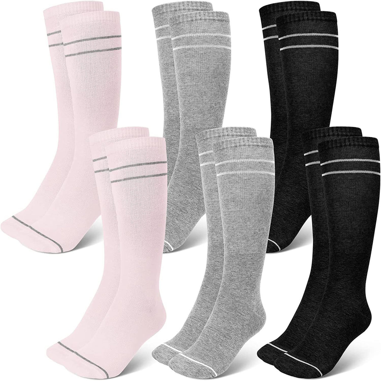 Pregnant women's elastic compression socks mid length calf socks pressure socks women's jump rope elastic cycling socks - V.I.P Digital Presence