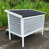 Outdoor Breathable Cat House for Outside Cats,Cat Shelter for Feral Cats with Escape Door,Porch Deck - V.I.P Digital Presence