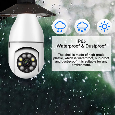 2.4G/5G Single-Band Dual-Band Wireless WIFI Light Head Small Yellow Man Camera Cell Phone Remote WiFi Night Vision Light - V.I.P Digital Presence