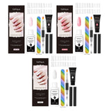 Crystal Extension Nail Set Nail Glue Simple Style Natural Three-Dimensional Modeling Nail Tool Set