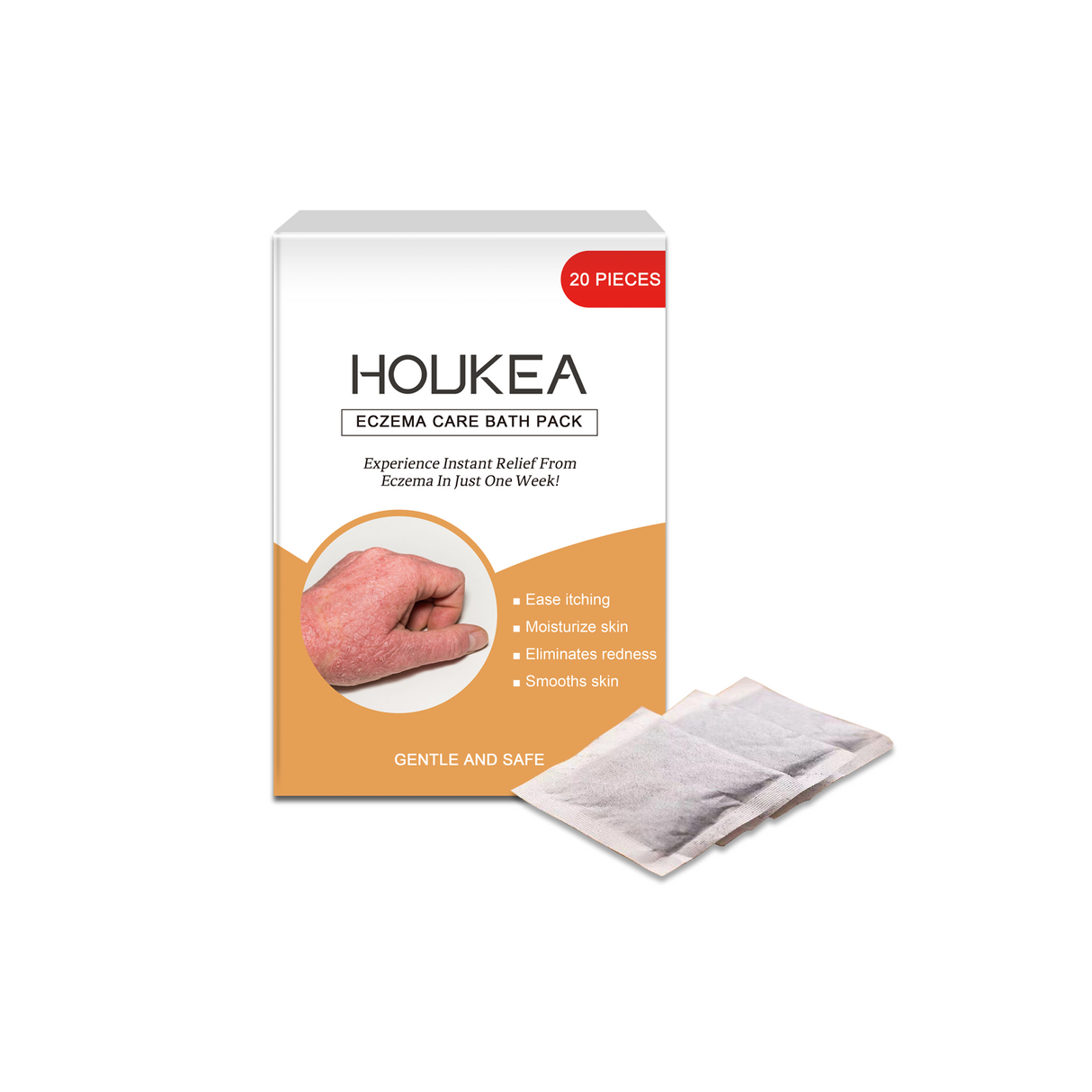 Pack de baño para el cuidado de la piel. Hidrata suavemente, calma y mejora las molestias de la piel. Pack de baño.