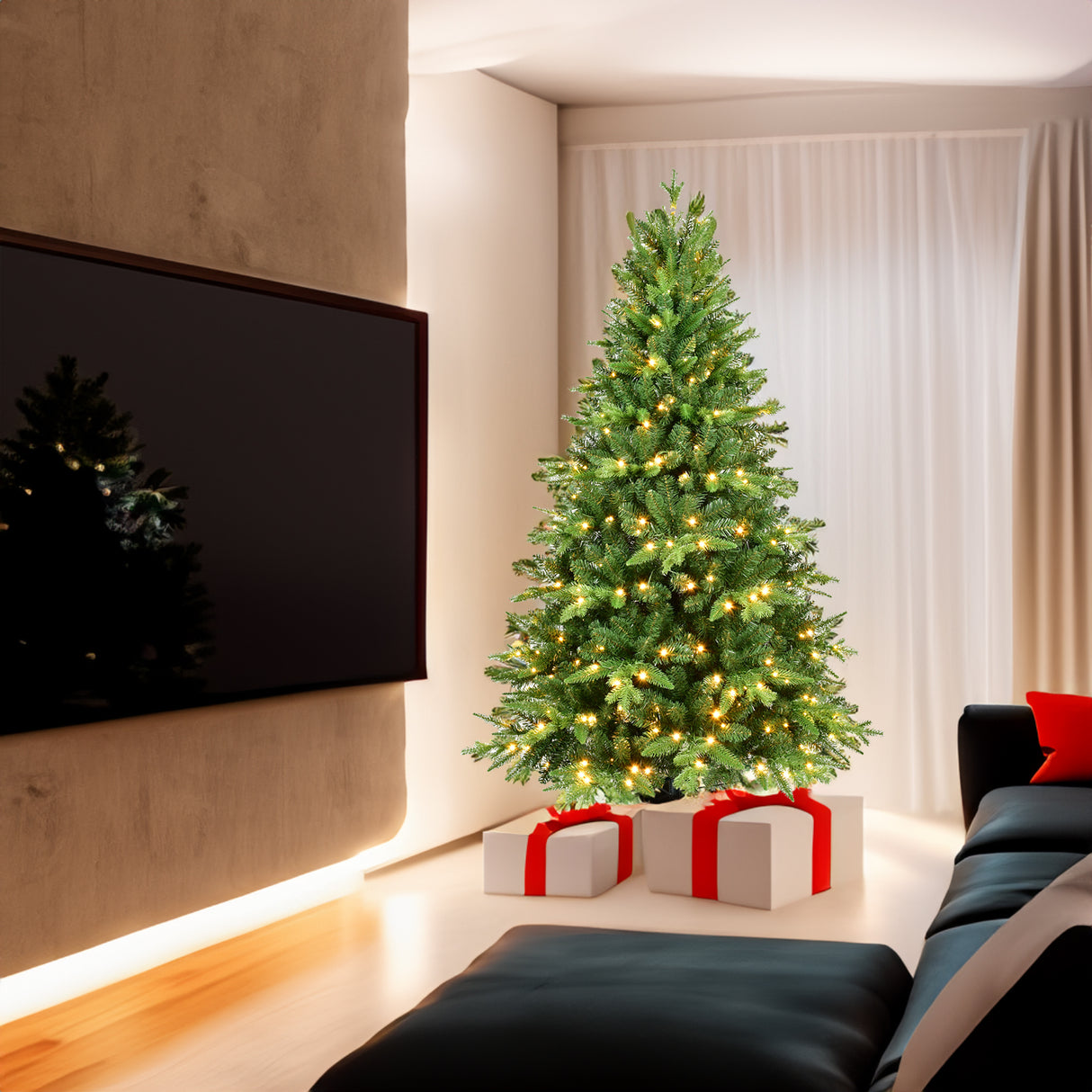 5FT PE&PVC Prelit Christmas Tree - V.I.P Digital Presence