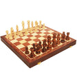Magnetic Wood Chess Folding Chess Board Puzzle Game for Adults and Children Checkers Toy - V.I.P Digital Presence
