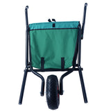 Folding unicycle 176 pounds folding yard unicycle heavy-duty Oxford cloth green lawn bicycle 10 inch inflatable tires - V.I.P Digital Presence