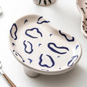 Creative Ink Splashing Fruit Plate Ceramic Plate Couple Afternoon Tea Dessert Cake Plate Coffee Cup Retro Home Kitchen Tableware - V.I.P Digital Presence