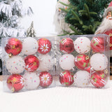 Christmas hanging ball Christmas tree decoration snowflakes five-star Christmas ball accessories combination - V.I.P Digital Presence