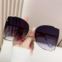 sunglasses Women Vacation Luxury Oversized Fashion Glasses Sunscreen Luxe Femme Lentes De Sol Mujer Lunette Soleil Femme - V.I.P Digital Presence