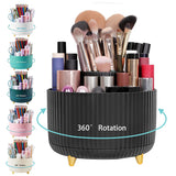Home desktop rotatable dustproof large capacity pen holder storage box bathroom cosmetics sundries storage box - V.I.P Digital Presence
