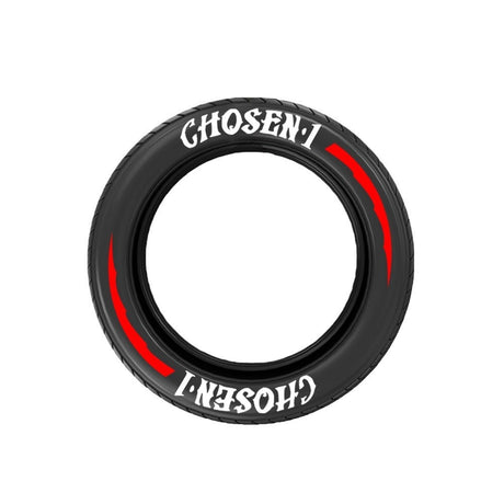 【 Transfer Film 】 Car Tire Stickers, Tire Letter Stickers, English Letter 3D Stereoscopic Stickers - V.I.P Digital Presence