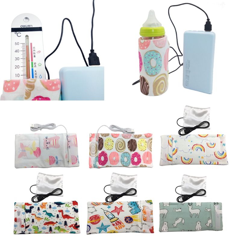 USB Milk Water Warmer Travel Stroller Insulated Bag Baby Nursing Bottle Heater - V.I.P Digital Presence