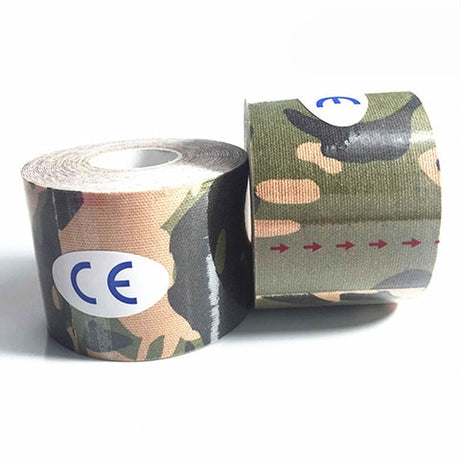 2Size Kinesiology Tape Athletic Tape Sport Recovery Tape Strapping Gym Fitness Tennis Running Knee Muscle Protector Scissor - V.I.P Digital Presence