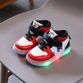 Luminous casual shoes, baby soft soled shoes, luminous shoes, boys and girls board shoes - V.I.P Digital Presence