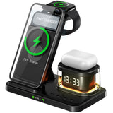 15W fast charging wireless charging folding five in one wireless charging mobile phone charging station card rechargeable - V.I.P Digital Presence