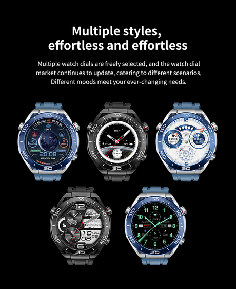 GS ultimate full touch screen smartwatch sports running Bluetooth call bracelet - V.I.P Digital Presence