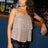 Sexy Sequin V-Neck Strapless Crop Top for Women Loose Fitting Blouse - V.I.P Digital Presence