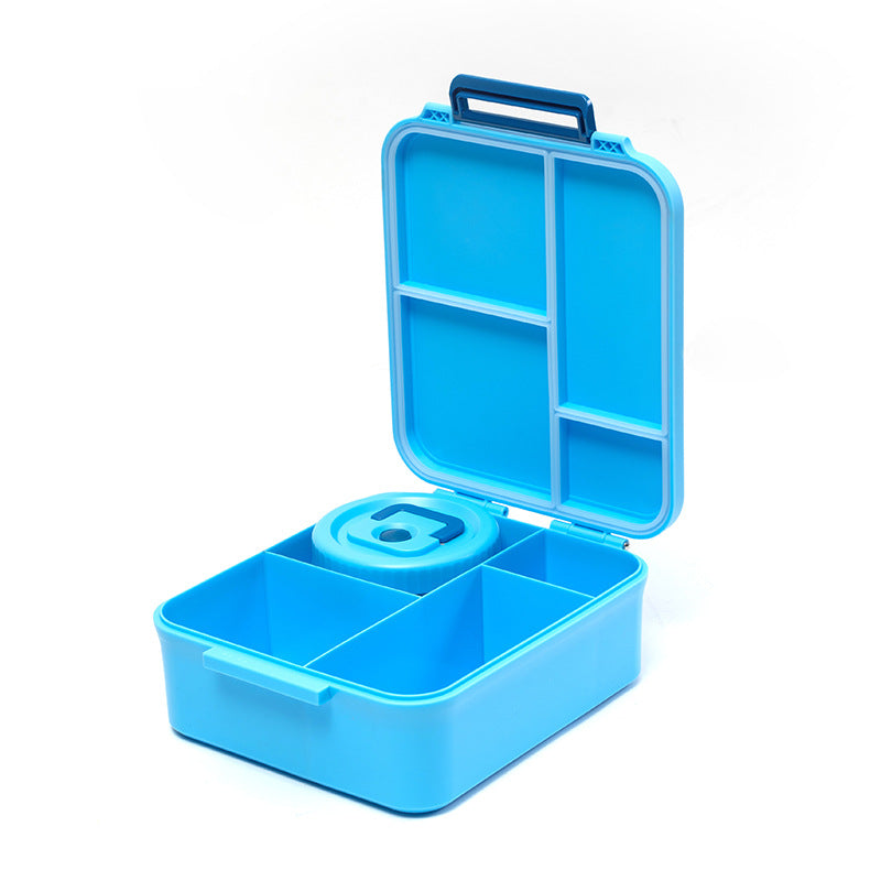 Kids' bento lunch bag: 1700ml containers with toppers, thermos, for school. - V.I.P Digital Presence