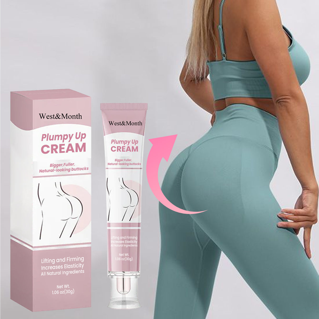 Plumpy Up Cream, Massage Firming Moisturizing Beautiful Buttock Cream - V.I.P Digital Presence