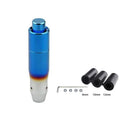 Personalized modification of automotive general metal gear head racing colorful gear lever metal simple wave stick head handbrake - V.I.P Digital Presence