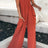 Smocked Spaghetti Strap Wide Leg Jumpsuit - V.I.P Digital Presence