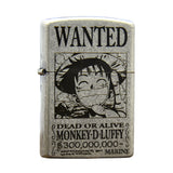ZORRO Zoro Ancient Silver Pirate King Luffy Kerosene Lighter - V.I.P Digital Presence