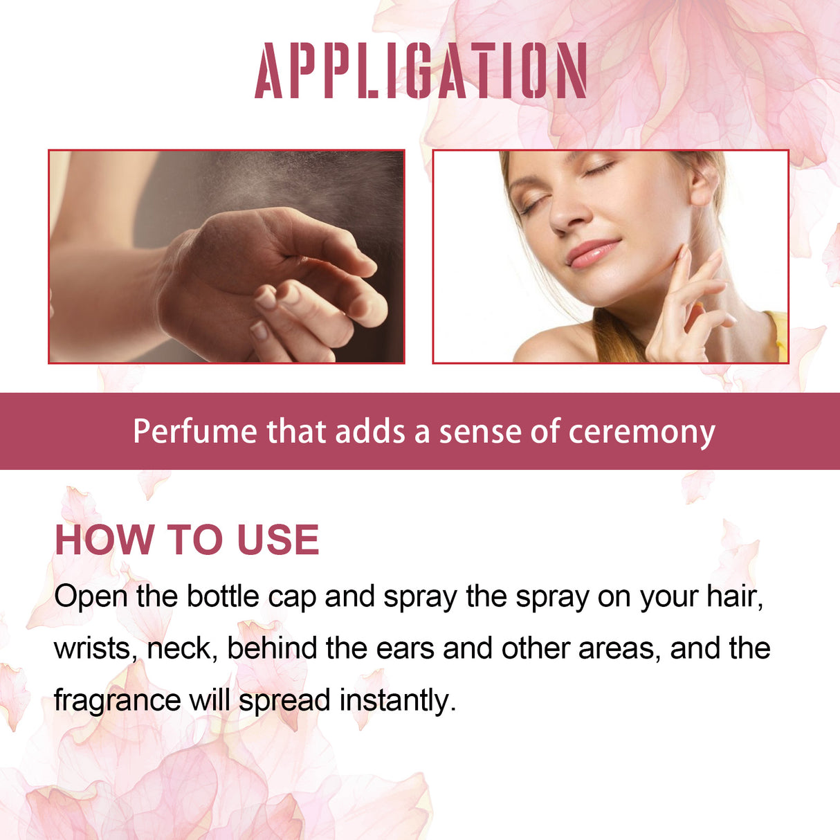 Perfume Spray Fresh Lasting Fragrance Non-Pungent Women's Date Perfume Spray - V.I.P Digital Presence