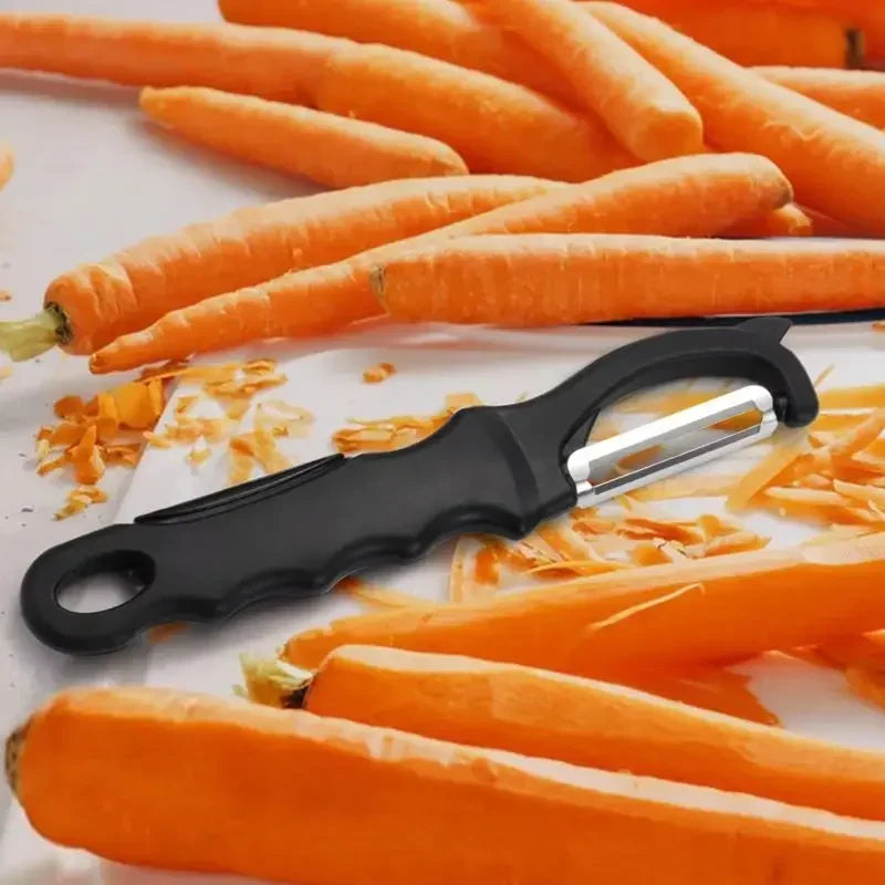 Swivel Vegetable Peeler with Dual Blades Stainless Steel Potato Peeler for Left And Right Handers Fruit Peeler with Anti-Slip - V.I.P Digital Presence