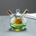 Kitchen Storage Sealed Bottles, Double-layer 2-in-1 Glass Bottles, Oil, Vinegar, Sauce, Seasoning Bottles, Kitchen Tools - V.I.P Digital Presence